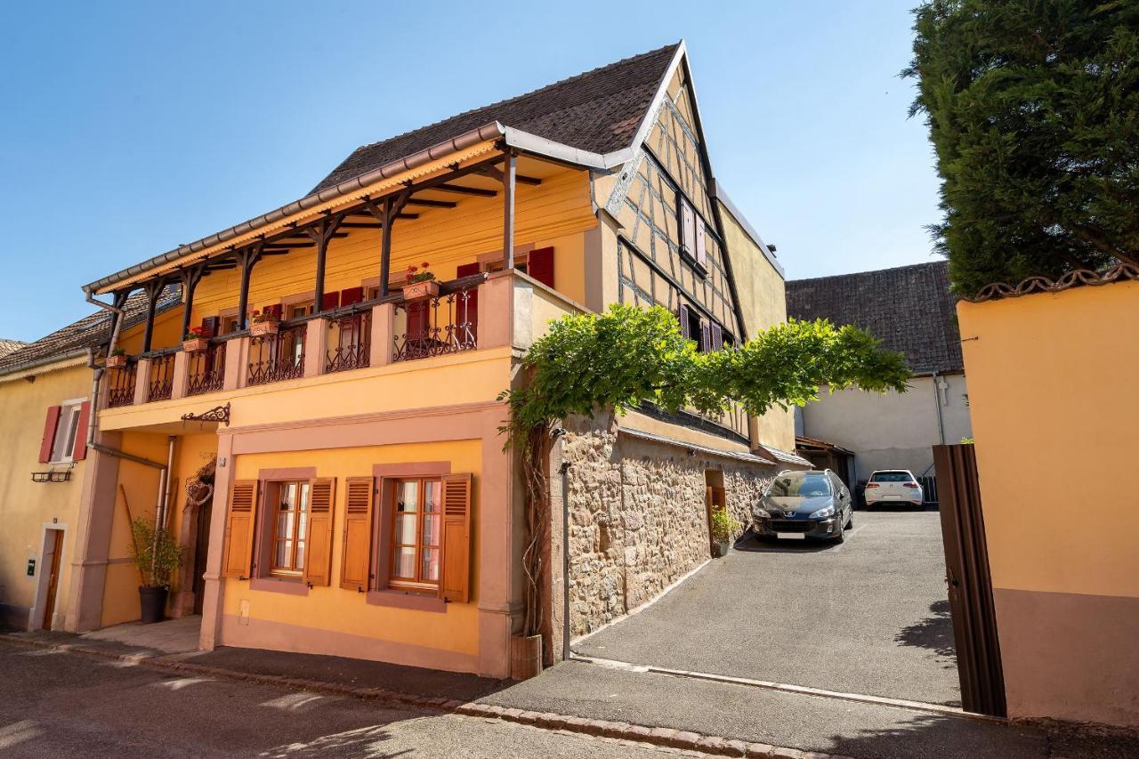 La Cour St-Fulrad - Les Suites Saint-Hippolyte  Ngoại thất bức ảnh